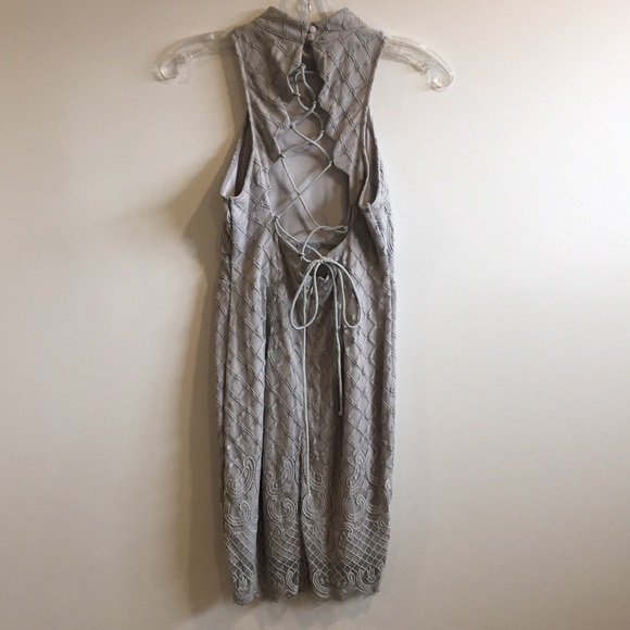 L’ATISTE by Amy GREY Lace Open Back Mini Dress - Picture 6 of 9